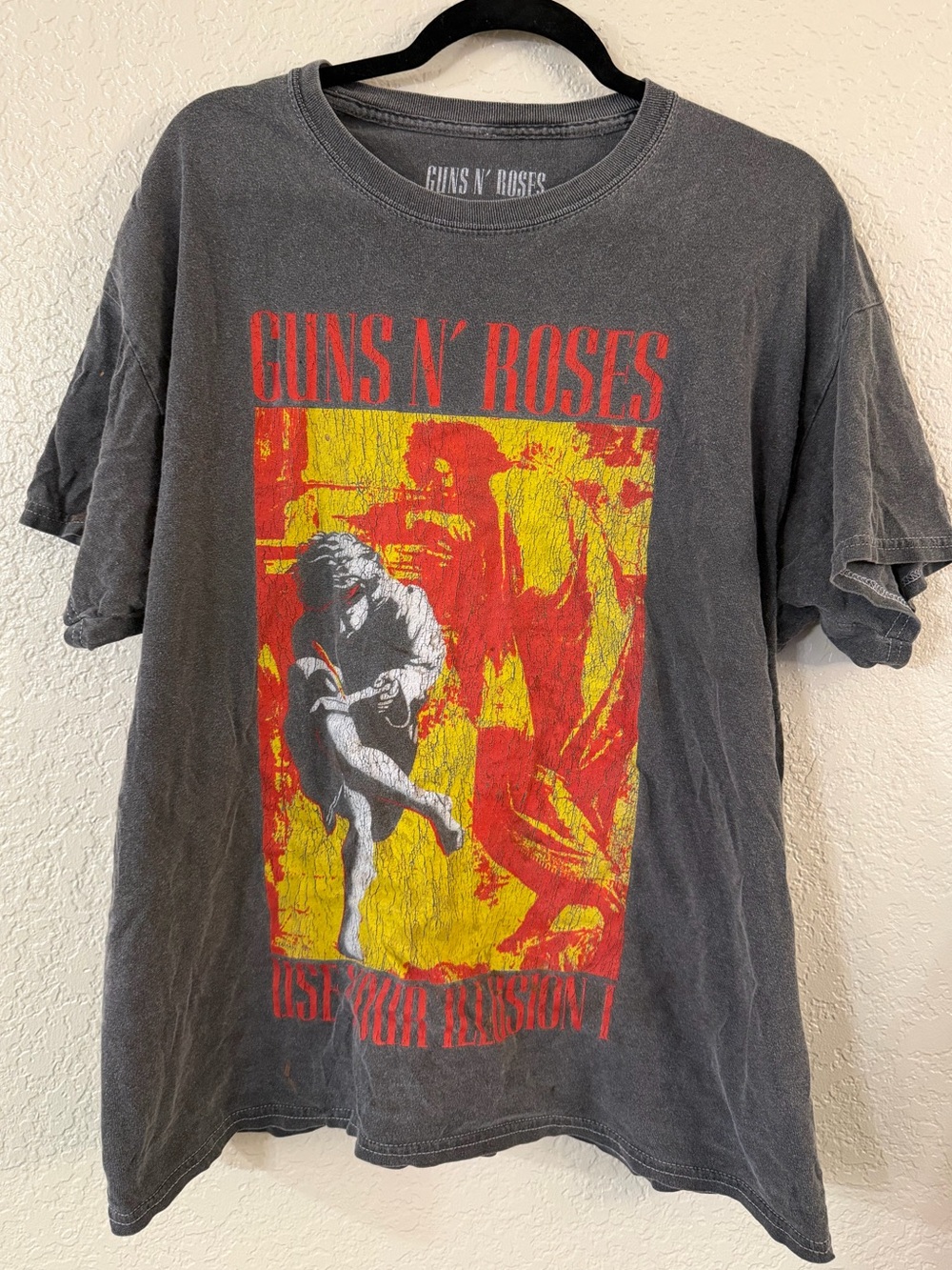 VTG Guns N' Roses Illusion I, Get In The Ring Tour 1991-1992 T Shirt Medium